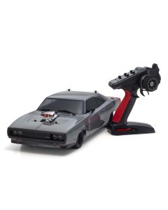 1/10 Scale Radio Controlled Electric Powered 4WD FAZER Mk2 FZ02L VE Series Readyset 1970 Dodge Charger Supercharged VE Gray 34492T1
