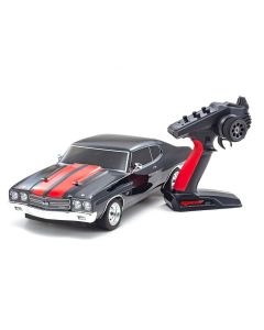 1/10 Scale Radio Controlled Electric Powered 4WD FAZER Mk2 FZ02L 1970 Chevy® Chevelle® SS™ 454 LS6 Tuxedo Black  34416T2