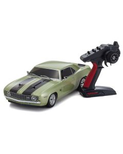 1/10 Scale Radio Controlled Electric Powered 4WD FAZER Mk2 FZ02 Series Readyset 1969 Chevy® Camaro® Z/28 Frost Green 34418T2