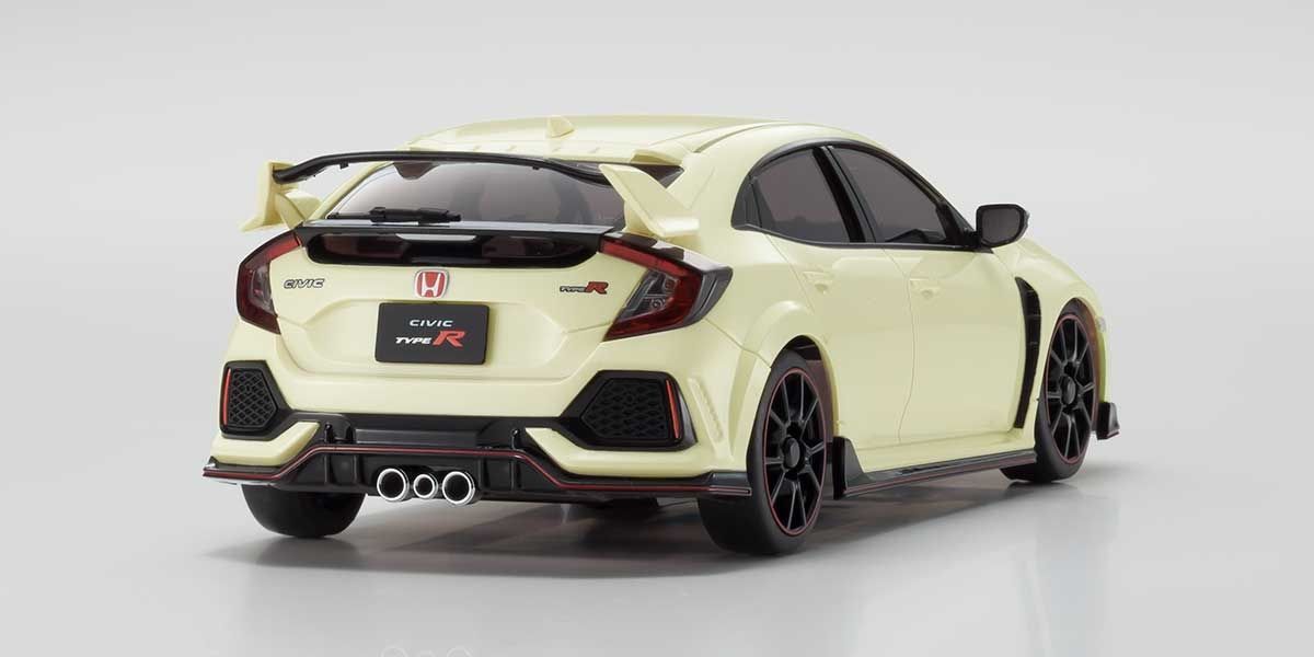 [���ܼ�] KYMZP445W [KYOSHO] ASC MA03F-FWD Honda CIVIC Type R White