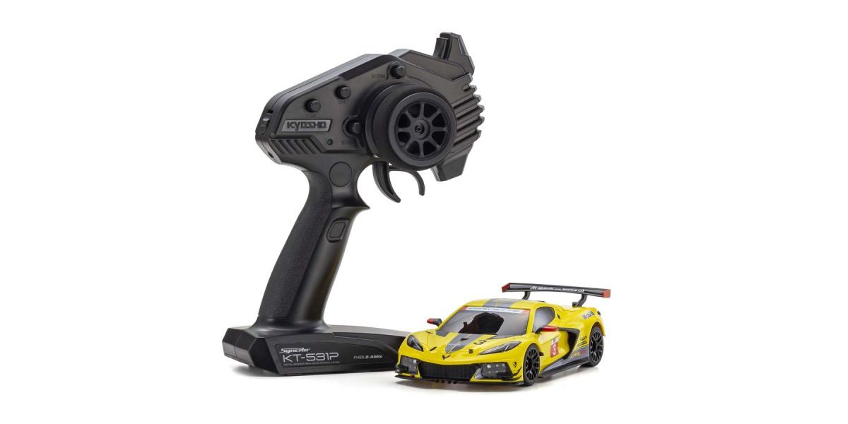 [���ܼ�] KY32342Y [KYOSHO] MR03RWD r/s Chevrolet CorvetteC8.R Yellow