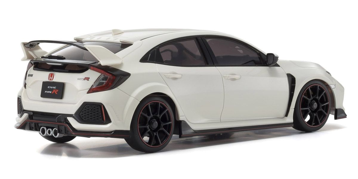 [���ܼ�] KYMZP445W [KYOSHO] ASC MA03F-FWD Honda CIVIC Type R White