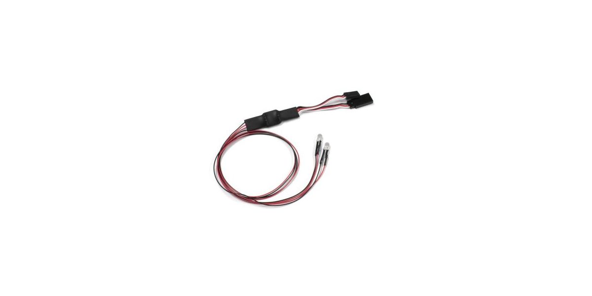 [���ܼ�] KY97054-2R-B [KYOSHO] LED Light Unit (��5/2 Bulbs/L=400/Red)