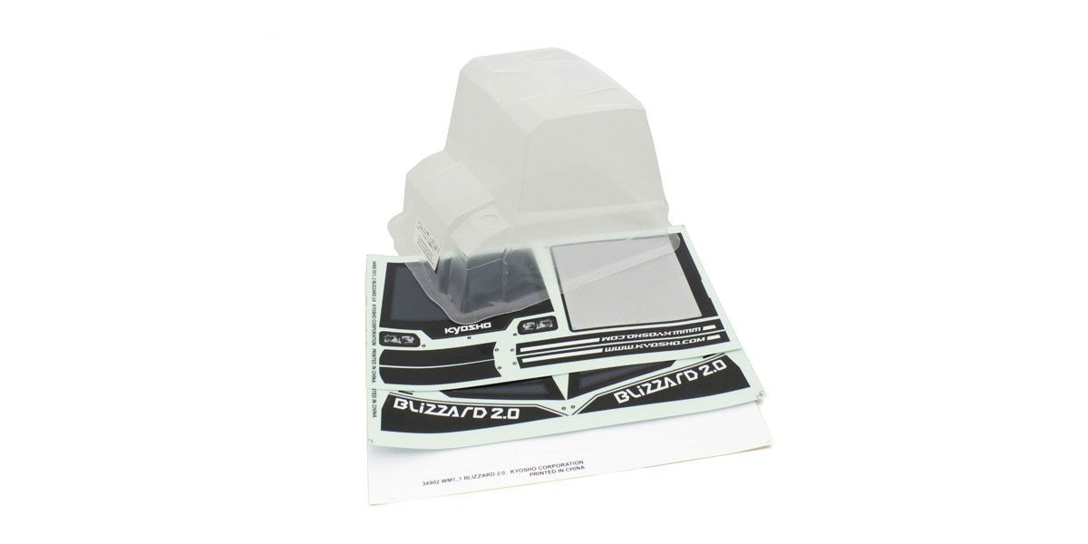 [���ܼ�] KYBLB011-1 [KYOSHO] BLIZZARD 2.0 Top Body Set