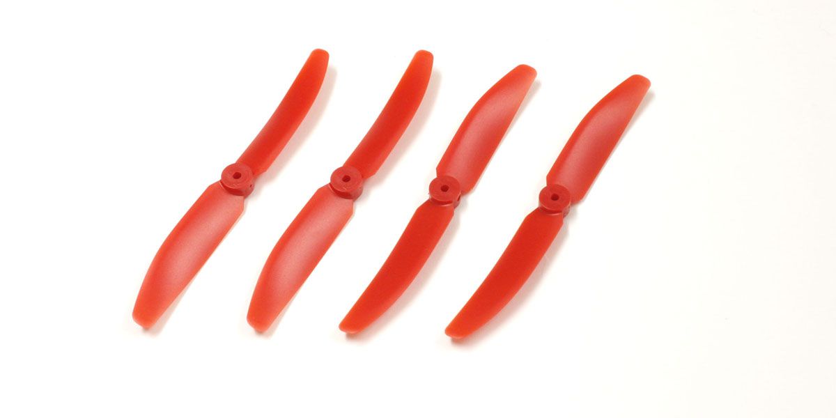 [���ܼ�] KYDR005R [KYOSHO] Propeller Set (Red)