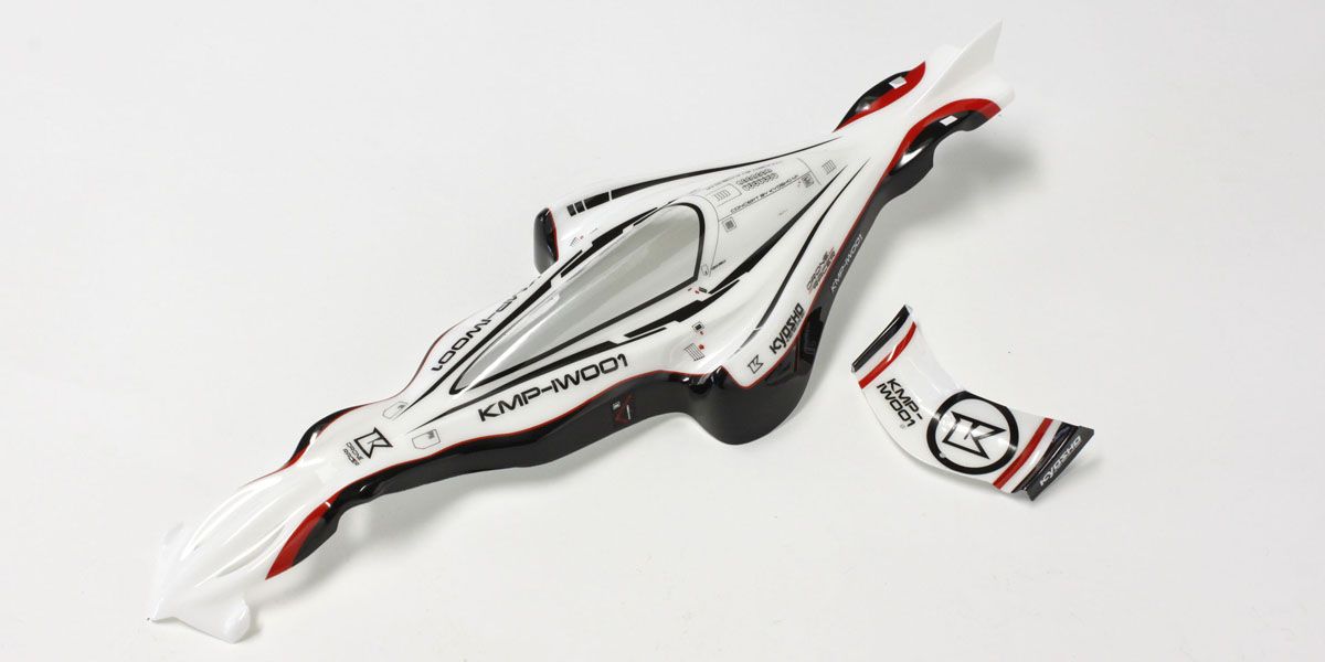 [���ܼ�] KYDRB001W [KYOSHO] Body Set(G-ZERO White/pre-painted)