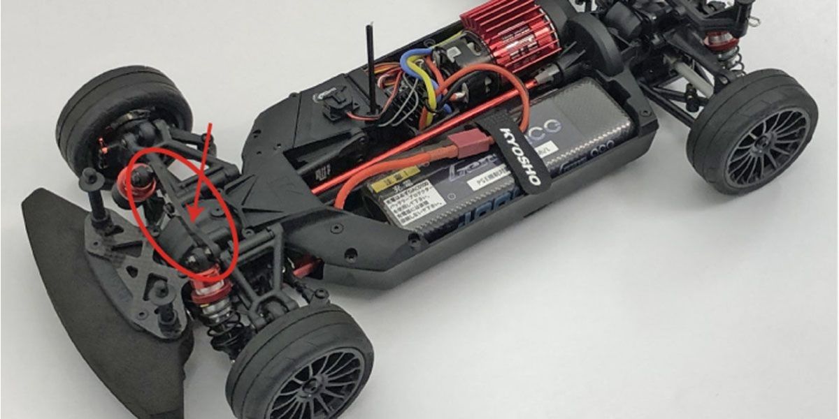 [�˾���ũ] KYFAW222B [KYOSHO] TC Carbon Front Shock Stay(FAZER MK2) 3