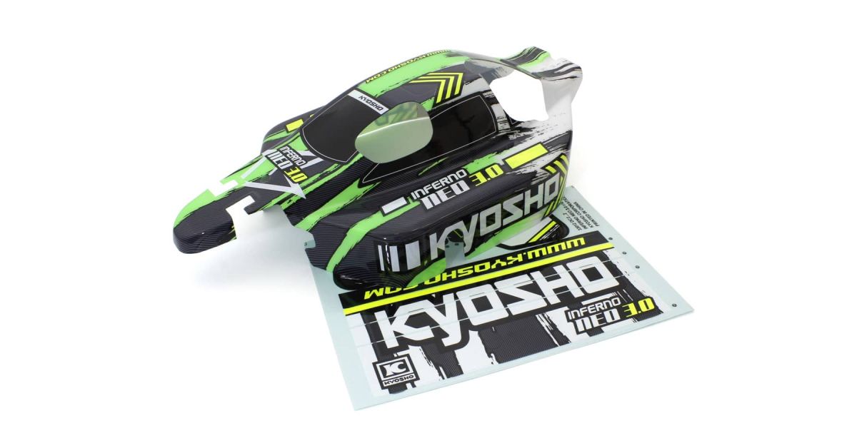 [���ܼ�] KYIFB114GR [KYOSHO] NEO3.0 Decoration Body Set(Green)