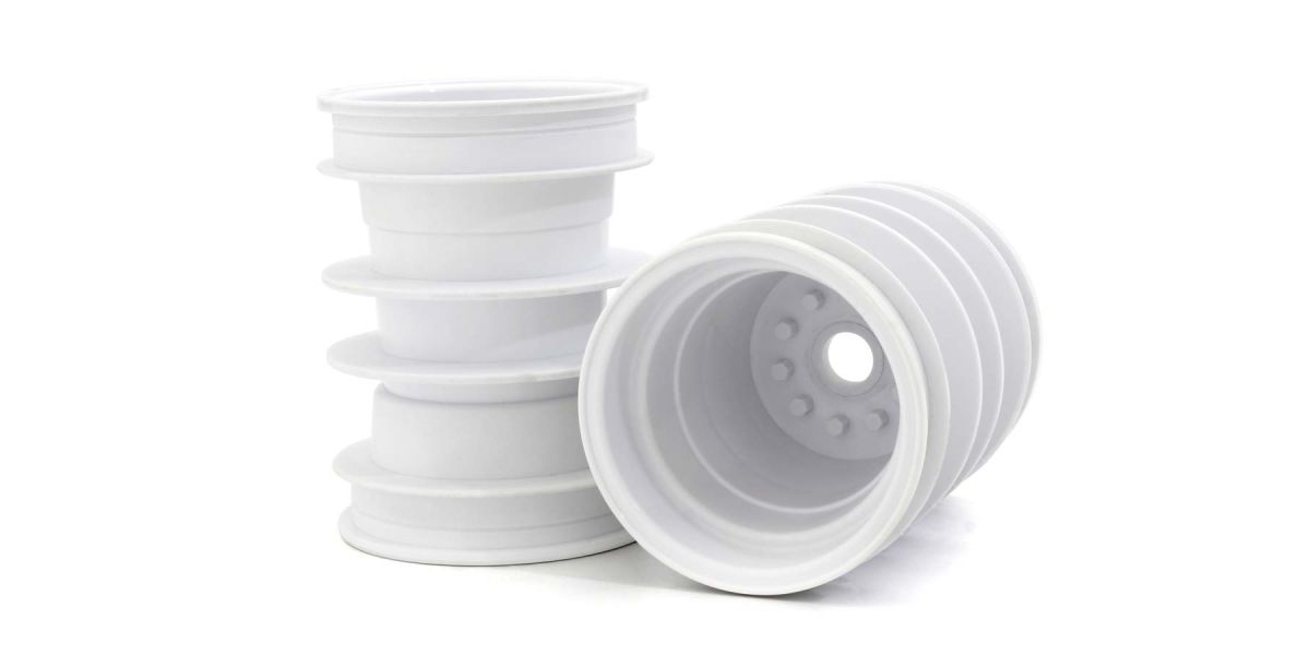 [���ܼ�] KYMAH403W [KYOSHO] Wheel(White/2pcs/USA-1)