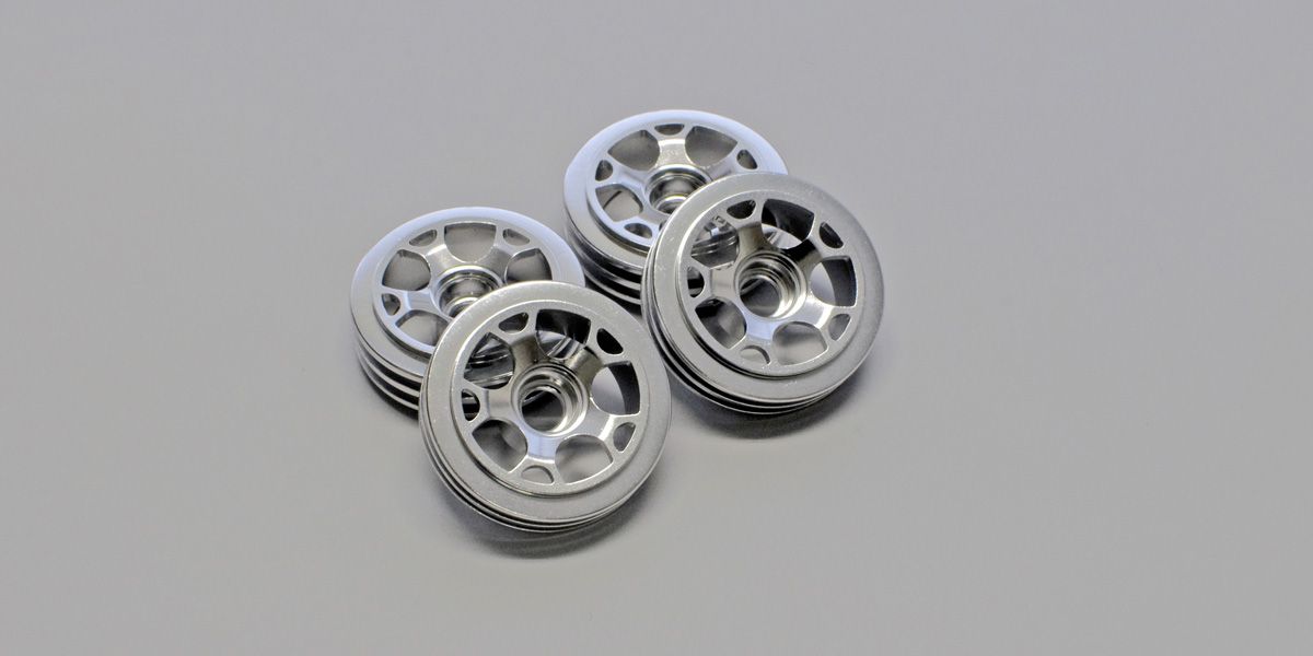 [�˾���ũ] KYMVH53S [KYOSHO] Aluminium Wheel(BMW X5/Silver)For OVERLA 1