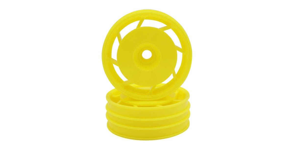 [�˾���ũ] KYUTH001Y [KYOSHO] 8D Front Wheel 50mm (Yellow/2pcs/Ultima) 1