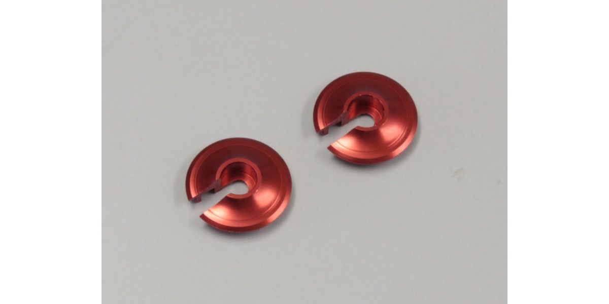 [���ܼ�] KYW5307-07 [KYOSHO] Aluminum Spring Sheet(14mm/Red/2pcs)