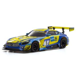 ASC MR03W-MM メルセデス AMG GT3 ブルー/イエロー