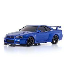 ASC MA-020S スカイライン GT-R R34 V.specⅡ ニュル メタリックブルー MZP460MB | 京商 | RC | Radio  Control | ラジオコントロール | ラジコン