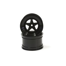 2.2インチ用 リヤホイール(2入/ブラック/スコーピオン 2014) SCH006BKB