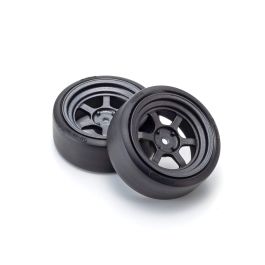 ホビーラジコン two DFO3 with 2 set of tires TT02B DF03: Explaining how to use dual block tires (Tamiya's radio