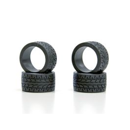 京商 ミニッツ MA　タイヤ ホイール ブレーキローターセット ミニッツ レーシングラジアルワイドタイヤ (2X/4入) MZT103-2X | 京商
