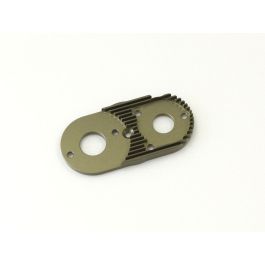 CNC モータープレート(ガンメタ/スコーピオン2014) SCW011GMB | 京商