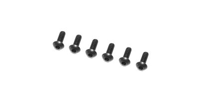 Button Screw(Hex/M4x12/6pcs) 1-S14012H