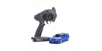 MINI-Z AWD NISSAN SKYLINE GT-R NISMO(R33) Blue Readyset 32616BL