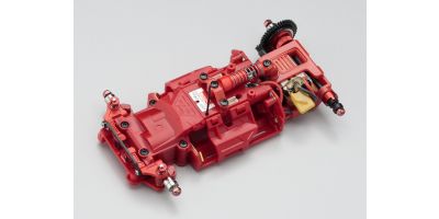 MR-03 w/oTX Chassis Set Chase RedLimited 32751