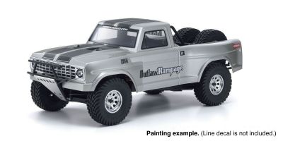 1/10 Scale Radio Controlled Electric Powered 2WD Truck 2RSA SERIES Outlaw Rampage PRO 34362