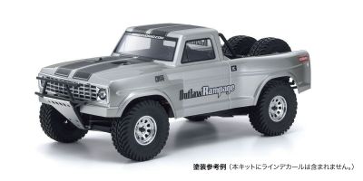 1/10 Scale Radio Controlled Electric Powered 2WD Truck 2RSA SERIES Outlaw Rampage PRO 34362C