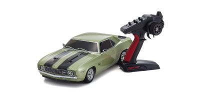 1/10 EP 4WD  フェーザーMk2 FZ02 レディセット 1969 シボレー カマロ Z/28 フロストグリーン 34418T2