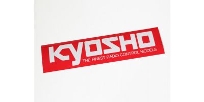 KYOSHO ロゴステッカー (L/W360xH90)  87004
