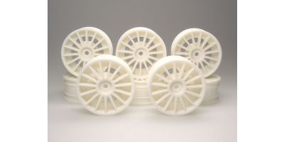 Aero 24 Wheel (15-Spork/White/8pcs) 92012-8WC