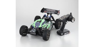 GP 4WD RACING BUGGY Inferno NEO 2.0 Readyset T2 Black / Green 31684T2