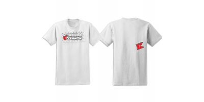 KYOSHO K フェード 2.0 Tシャツ(ホワイト/XL) 88001XL