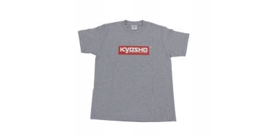 KYOSHO ボックスロゴ Tシャツ(グレー/Sサイズ) KOS-TS01GY-S