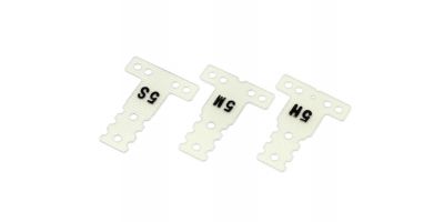 FRP Rear Sus. Plate Set(0.5/MR03MM/LM/MM2) MZW437