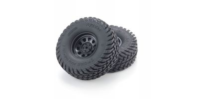 Complete Wheel ＆ Tire Set (2pcs) OLTH001BK