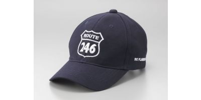 ROUTE246 刺繍キャップ ネイビー フリーサイズ R246S-CAP