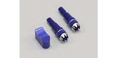 Aluminum Stick & Switch cap set (Blue) A0751FS-01BL