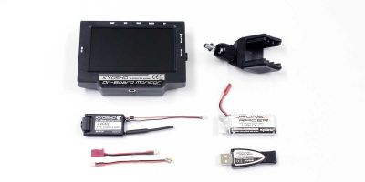 2.4GHz FPV System KYOSHO ONBOARD MONITOR with LiPo & USB Charger 82724BC