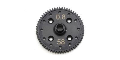 Light Weight Spur Gear(0.8M/58T/MP10/w/IF403C) IFW639-58S