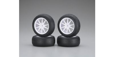 Micro-X Tire With Wheel(White/Mini Infer IHTH05W