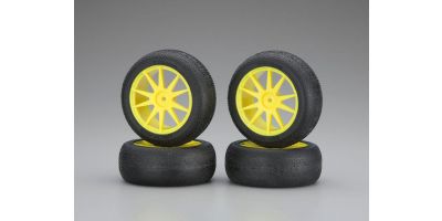 Micro-X Tire With Wheel(Yellow/Mini Infe IHTH05Y