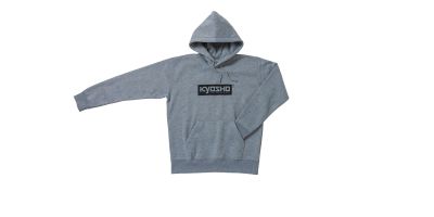 KYOSHO Box Logo Hoodie (Gray/3L) KOS-PK01GY-XL