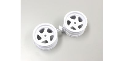 5sp Wheel 43mm White (OPTIMA) OTH244W