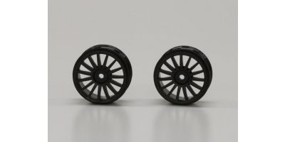 Wheel (15-Spoke/Black/2pcs/DRX) TRH121BK