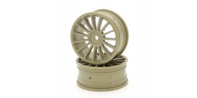 Wheel(15-Spoke/Gold/24mm/2Pcs) VZH003GB