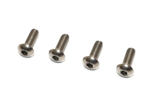 ボタンビス(M4x12) (ヘックス/チタン/4入) 1-S14012HT