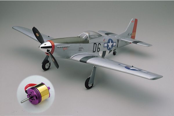 ELECTRIC BACKYARD FLYER SERIES P-51D MUSTANG EP400 BLS W/CYCLON-MI