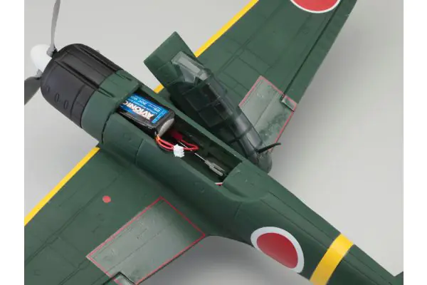 1/17 Scale SUPER SCALE FLYING MODEL aiRium A6M2b ZERO VE29 PIP