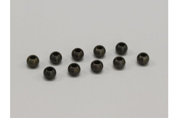 5.8mm Ball(2.6mm Hole/Black/10Pcs) 1285
