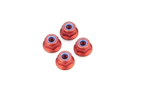 M4 AL-Nylon Nut(Red) 1343
